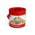 Bigjigs Toys First wooden blocks and jigsaw in a drum