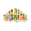 Bigjigs Toys First wooden blocks and jigsaw in a drum