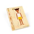 Bigjigs Toys Wooden Puzzle Anatomy Girl