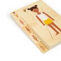 Bigjigs Toys Wooden Puzzle Anatomy Girl