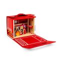Bigjigs Toys Wooden Fire Station for Travel