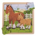 Bigjigs Toys puzzle Horse and foal