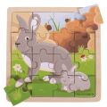 Bigjigs Toys Rabbit and Rabbit Puzzle