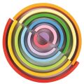 Bigjigs Baby Wooden folding rainbow big