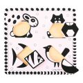 Bigjigs Toys Wooden jigsaw puzzle black and white shapes 2