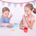 Bigjigs Toys Snack set with polka dots