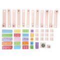 Bigjigs Toys Wooden ball track coloured