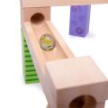 Bigjigs Toys Wooden ball track coloured
