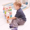 Bigjigs Toys Wooden ball track coloured