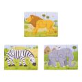 Bigjigs Toys Puzzle 3in1 safari animals