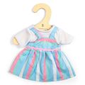 Bigjigs Toys Striped Dress for Doll 28 cm