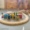 Bigjigs Rail Wooden train track figure eight