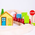 Bigjigs Rail Wooden train track figure eight