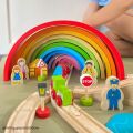 Bigjigs Rail Wooden train track figure eight