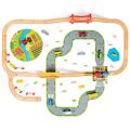 Bigjigs Rail Wooden train track with country road 80 pieces