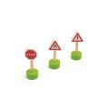 Bigjigs Rail Wooden train track with country road 80 pieces