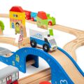 Bigjigs Rail Train and car track