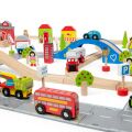 Bigjigs Rail Train and car track