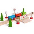 Bigjigs Rail Set of wooden traffic signs