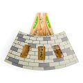 Bigjigs Rail Triple depot with gates