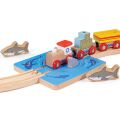Bigjigs Rail Vortex with sharks