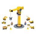 Bigjigs Rail Crane and Construction Machinery