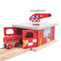 Bigjigs Rail Depot Fire Station
