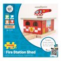 Bigjigs Rail Depot Fire Station