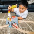 Bigjigs Rail Tunnel with lighthouse and heliport