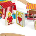 Bigjigs Rail Wooden Train Track Fun Fair 54 pieces