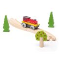 Bigjigs Rail Electric Locomotive Red Strongman