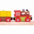 Bigjigs Rail Train farm + 3 tracks