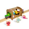 Bigjigs Rail Wooden Tunnel Monsters