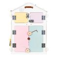 BusyKids Activity board House pastel white