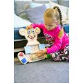Beloved Boards Educational teddy bear BUSY BOARD - MINI