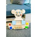 Beloved Boards Educational teddy bear BUSY BOARD - MINI