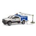 Bruder RAM 2500 Service wagon with swivel arm and beacon