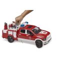 Bruder RAM 2500 Fire truck with light and sound beacon
