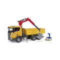 Bruder Scania truck with arm