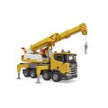 Bruder Scania truck with Liebherr crane