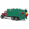 Bruder Truck MACK Granite garbage truck green