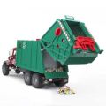 Bruder Truck MACK Granite garbage truck green