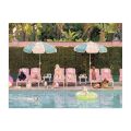 Galison Puzzle double-sided Dogs in the Beverly Hills Hotel 500 pieces
