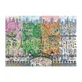 Galison Wooden Puzzle Dog Park 4 Seasons 250 pieces