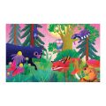 Mudpuppy Puzzle Lenticular with effect Forest by day, by night 75 pieces