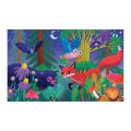 Mudpuppy Puzzle Lenticular with effect Forest by day, by night 75 pieces