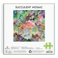 Galison Puzzle Mosaic of succulents 500 pieces
