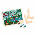 Mudpuppy Wooden Puzzle Garden Life 100 pieces