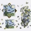 Galison Starry Night Petal Puzzle 500 pieces