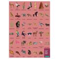 Mudpuppy Puzzle Fold and Search Safari 64 pieces